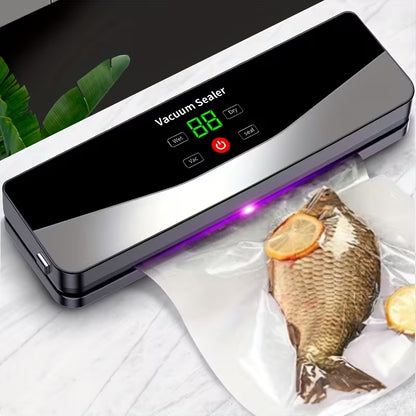 Compact Digital Food Vacuum Sealer with Dry and Moist Modes