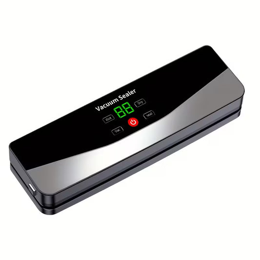 Compact Digital Food Vacuum Sealer with Dry and Moist Modes